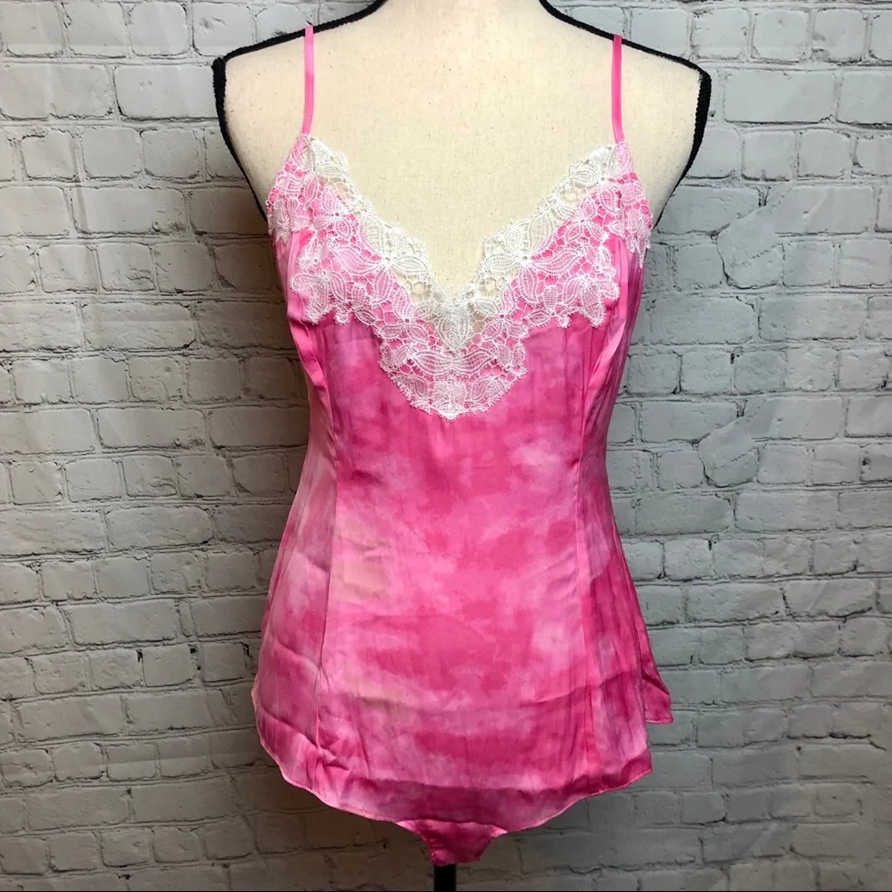 NWT Free People Luella Lace Trimmed Bodysuit
